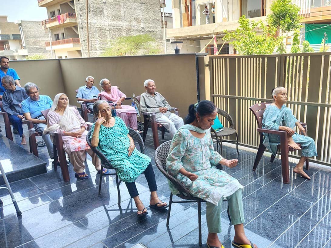Gentle Yoga & Breathing Exercises at Vintage Care Home - 1, Mohali